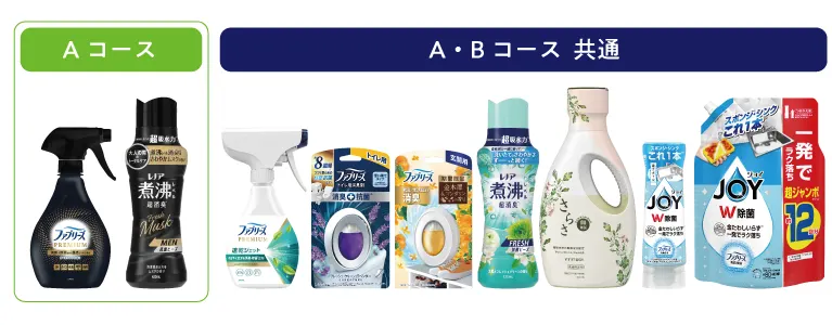 Aコースのプレゼント内容