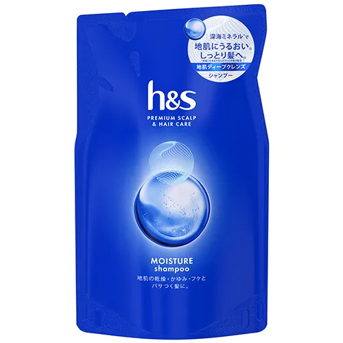 h&s モイスチャー シャンプー つめかえ 315ml