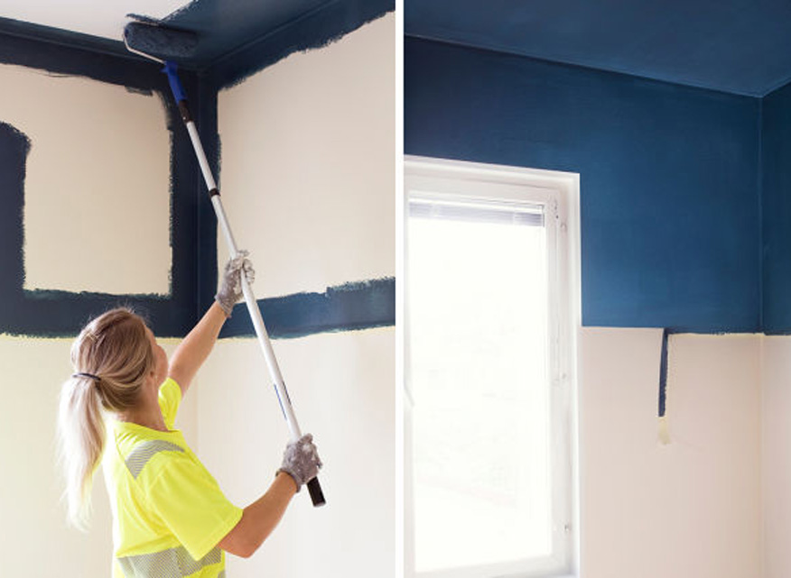 Lär dig hur du snabbt kan måla om ditt innertak.