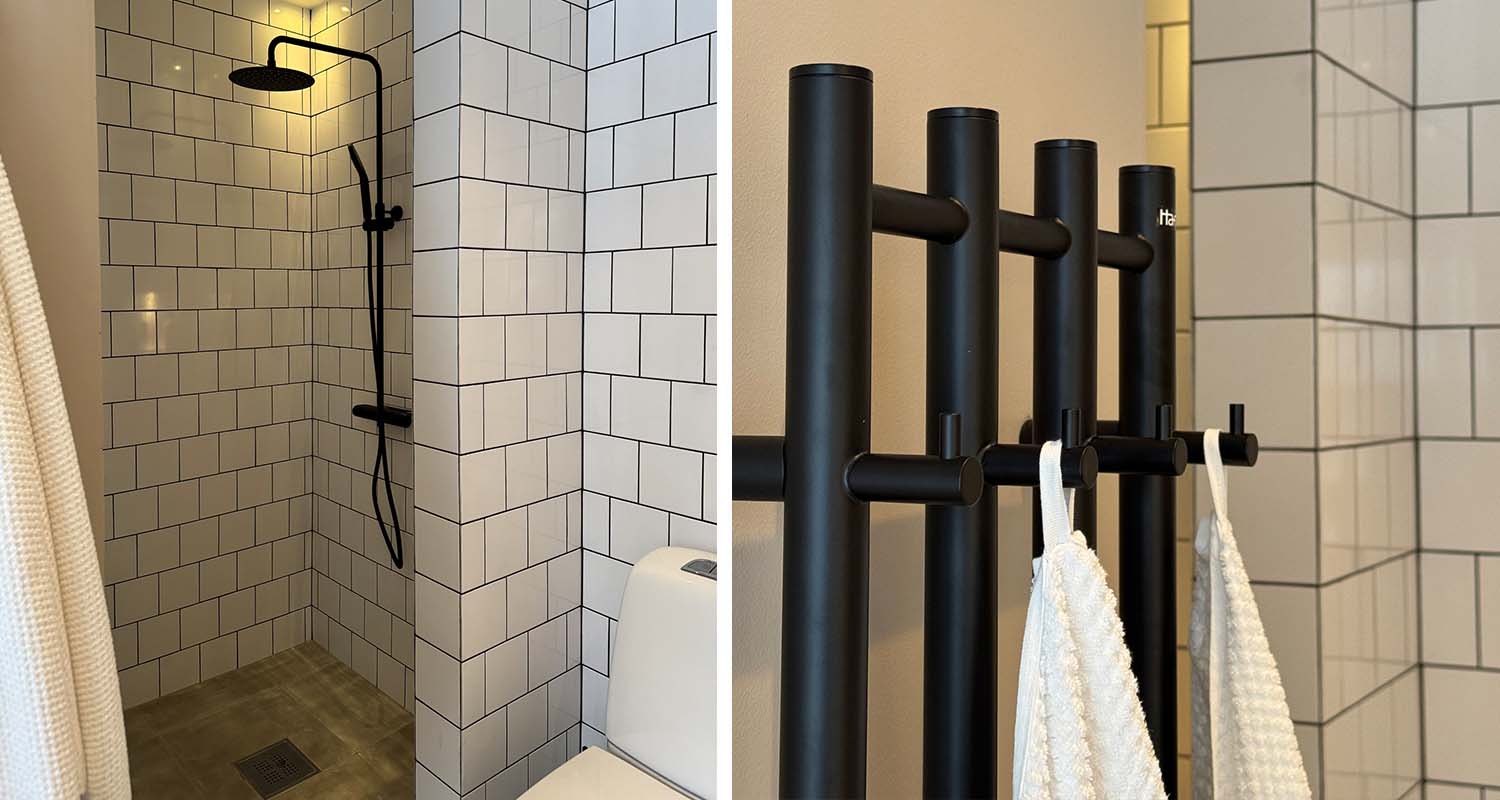 Takdusch från Gustavsberg