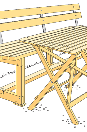Trädgårdsmöbler