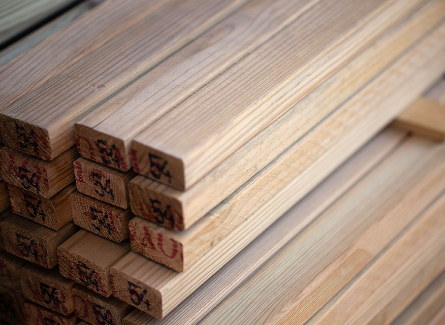 Under 2024 har många byggprojekt förverkligas. Vilket byggvirke jobbar ni mest med?