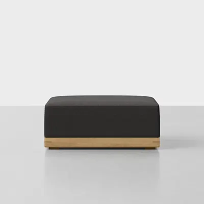 Carbon / Oak / Ottoman