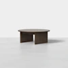 Pillar Coffee Table - Round / Espresso - 1