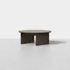 Pillar Coffee Table - Round / Espresso - 2