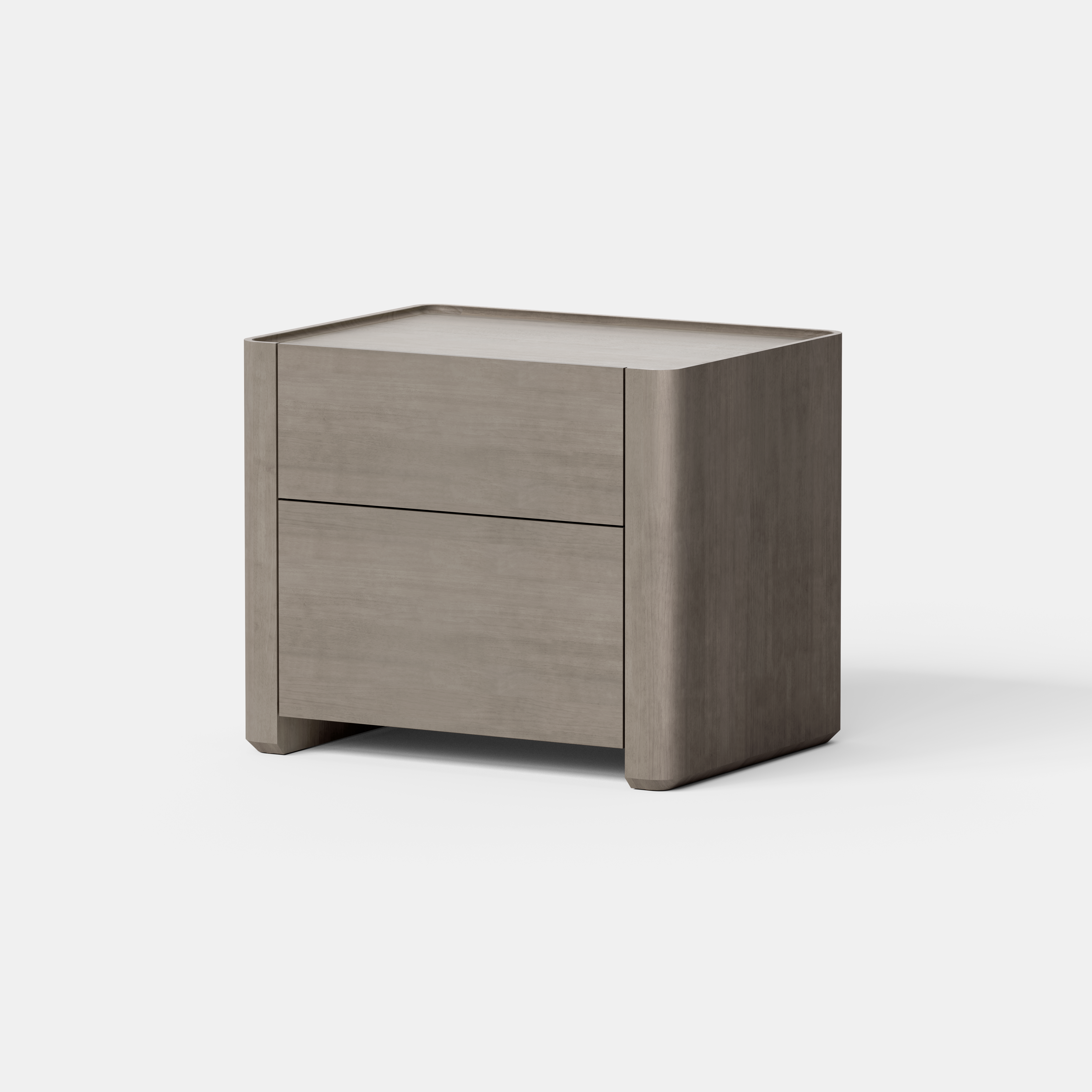 Grey / Individual / 2 Drawer