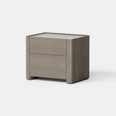Grey / Individual / 2 Drawer