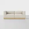 Essential Modular Sofa - 2 Seat / Ivory / Natural - 1