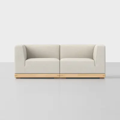 Ivory / Natural / 2 Seat