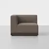 Essential Sectional Module (Corner / Mocha / Espresso) - Front