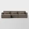 Signature Chaise Sectional (Left Arm Chaise / Mocha) - Front
