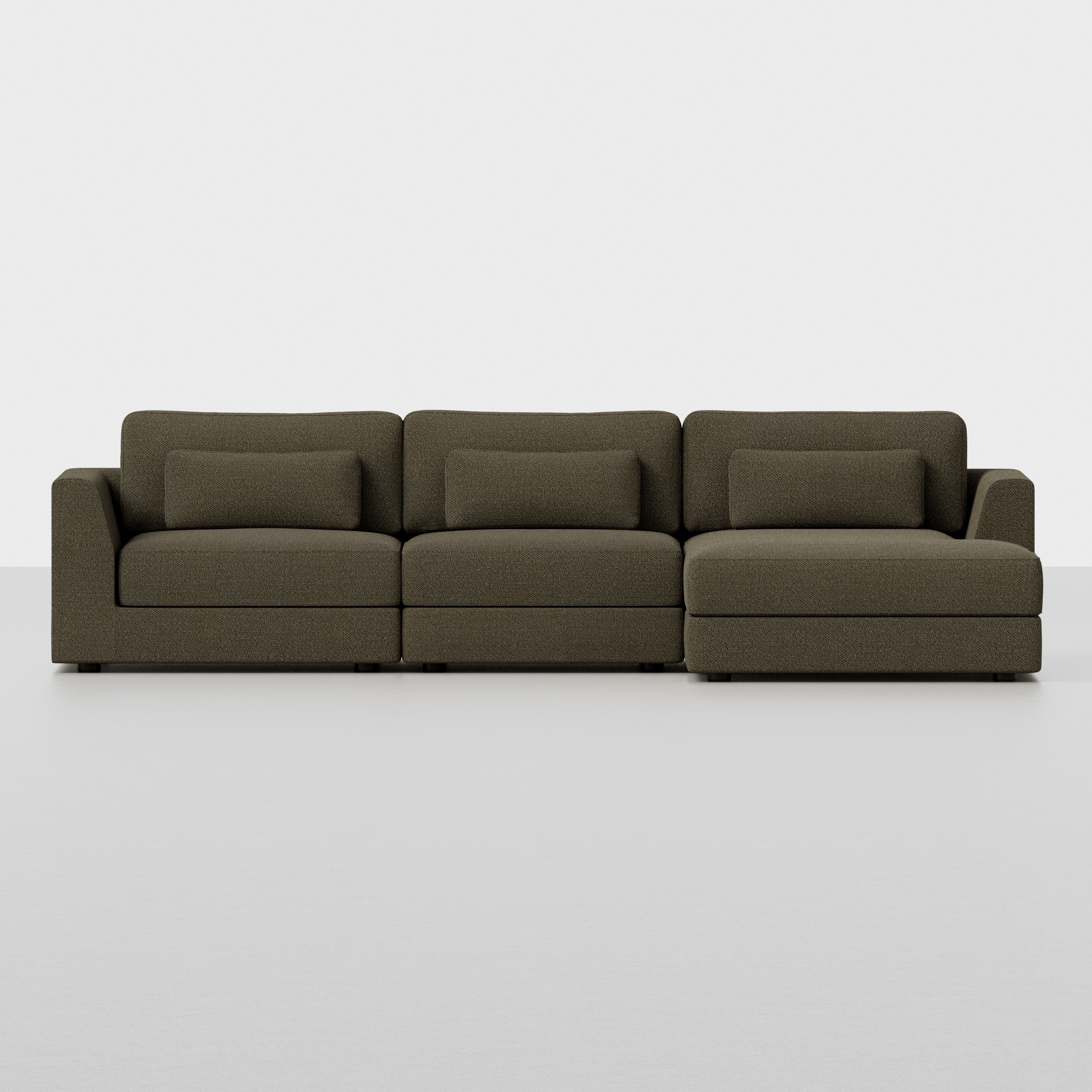 Dark Olive / Right Arm Chaise