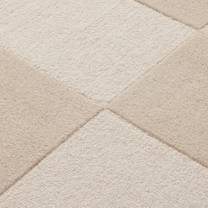 Paneled Wool Rug (Biscotti) - PLP Hover