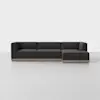 Essential Chaise Sectional - Right Arm Chaise / Carbon / Grey - 1