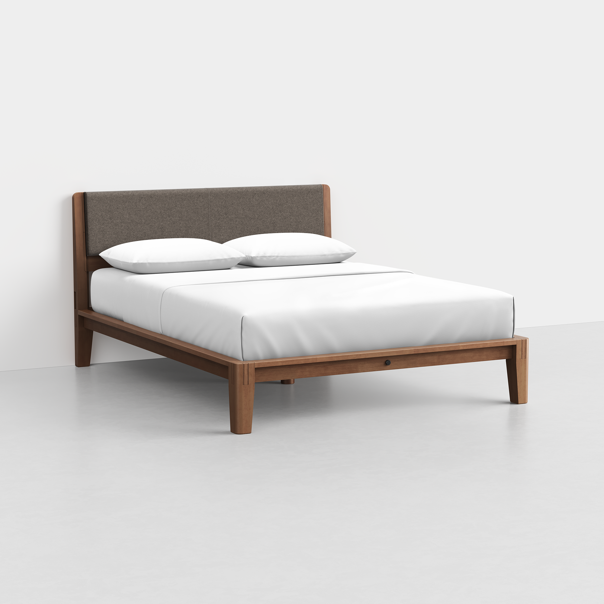 King / Heathered Mocha / Walnut