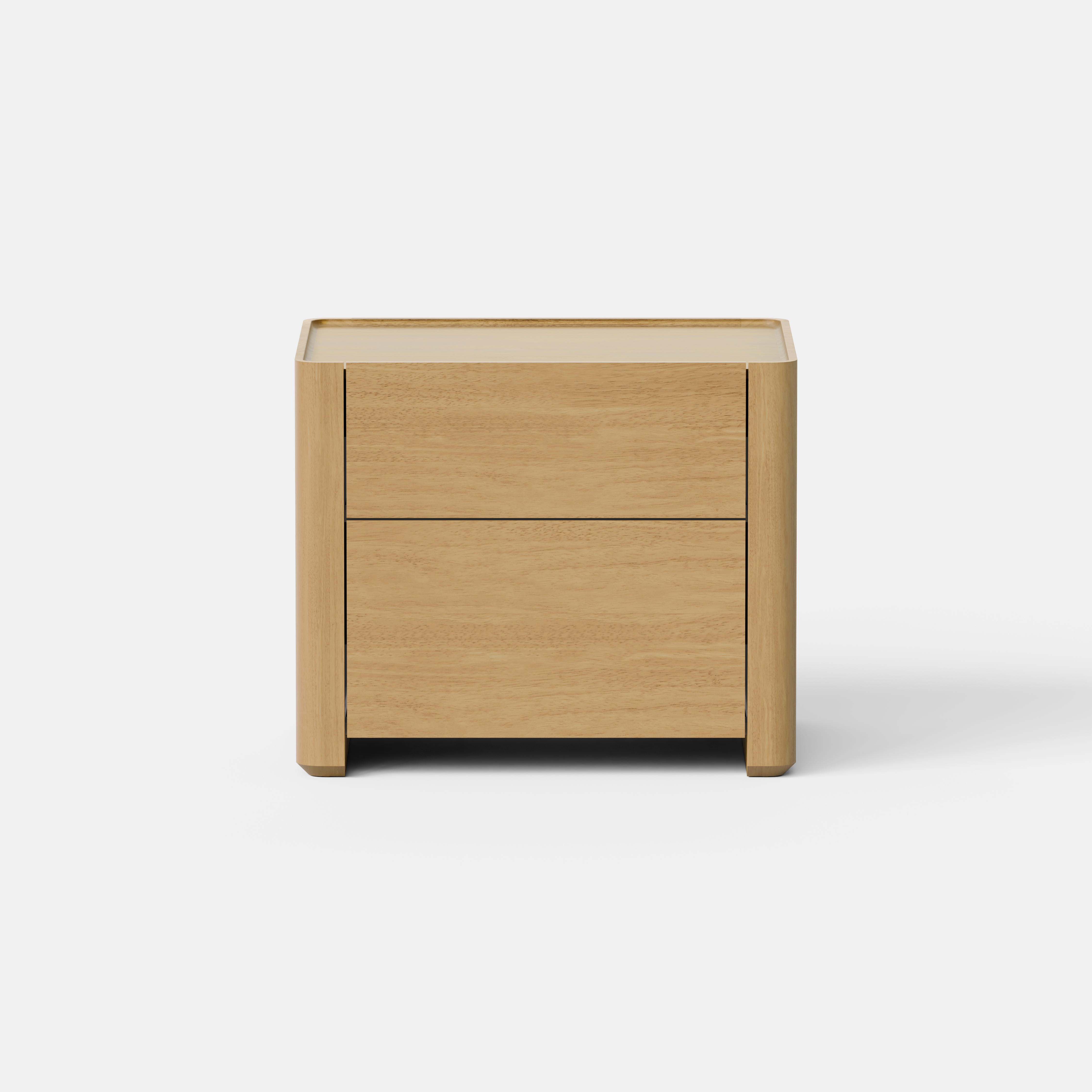 Oak / Individual / 2 Drawer