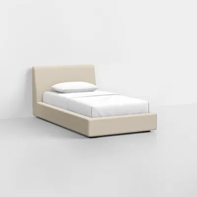 Twin / Heathered Oatmeal / Headboard