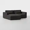 Signature Storage Sectional (2 Seat / Carbon) - Angled