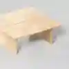 Pillar Coffee Table - Square / Natural - 4