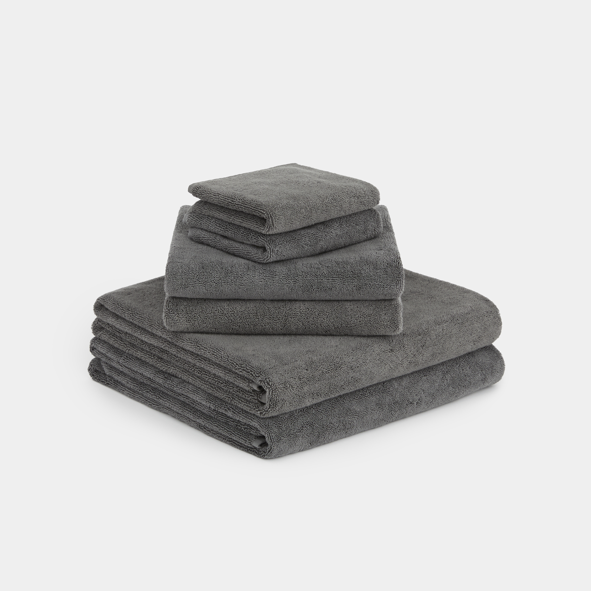 Towel Set / Dark Charcoal