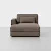 Signature Sectional Modules - Left Arm Chaise / Mocha - 1