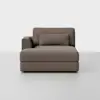 Signature Sectional Modules - Left Arm Chaise / Mocha - 1