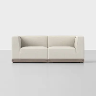 Ivory / Grey / 2 Seat