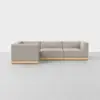 Essential L Sectional - Natural / Natural - 1