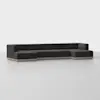 Essential U Chaise Sectional - Carbon / Grey - 2