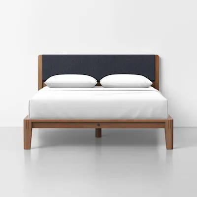 Queen / Dark Navy / Walnut