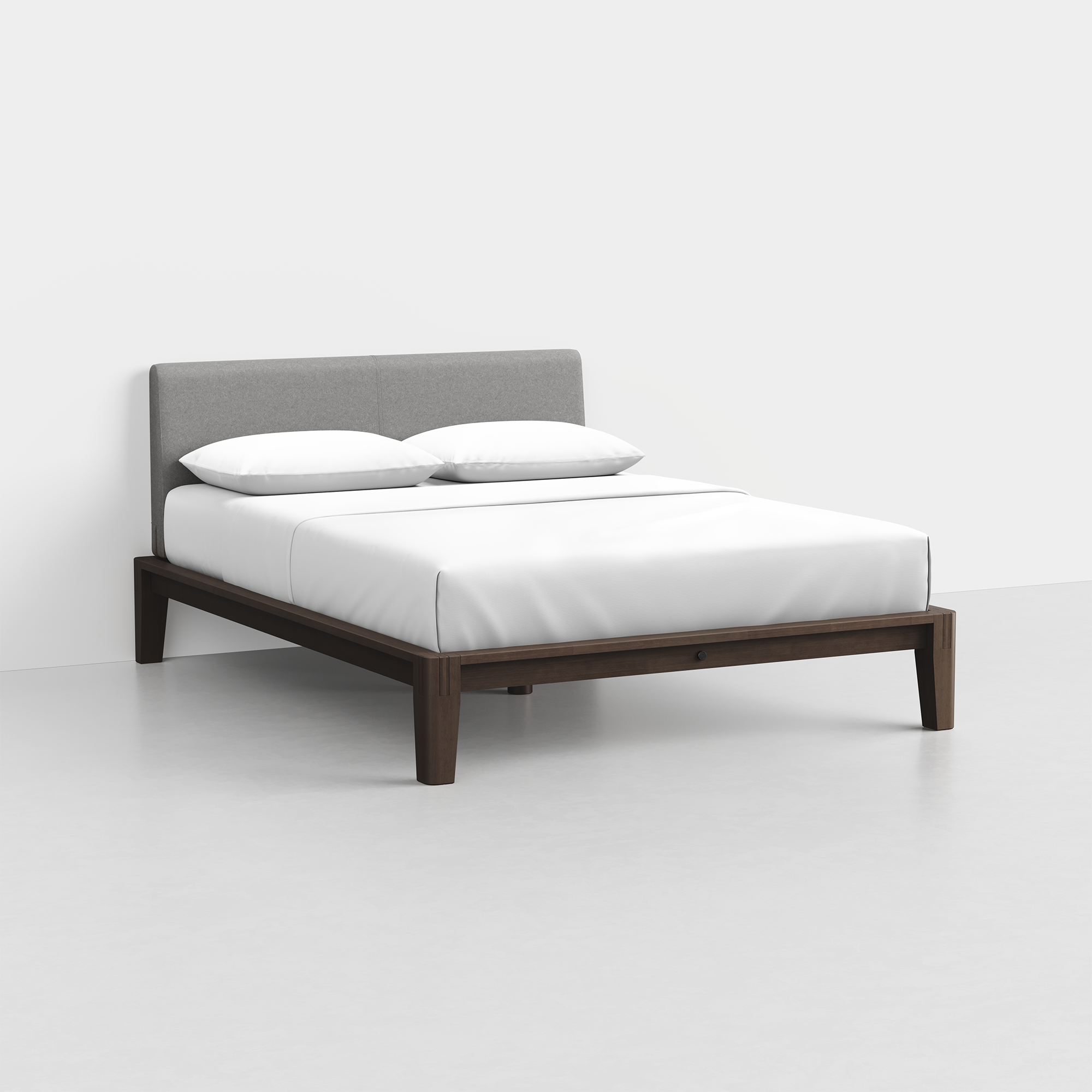King / Heathered Grey / Espresso