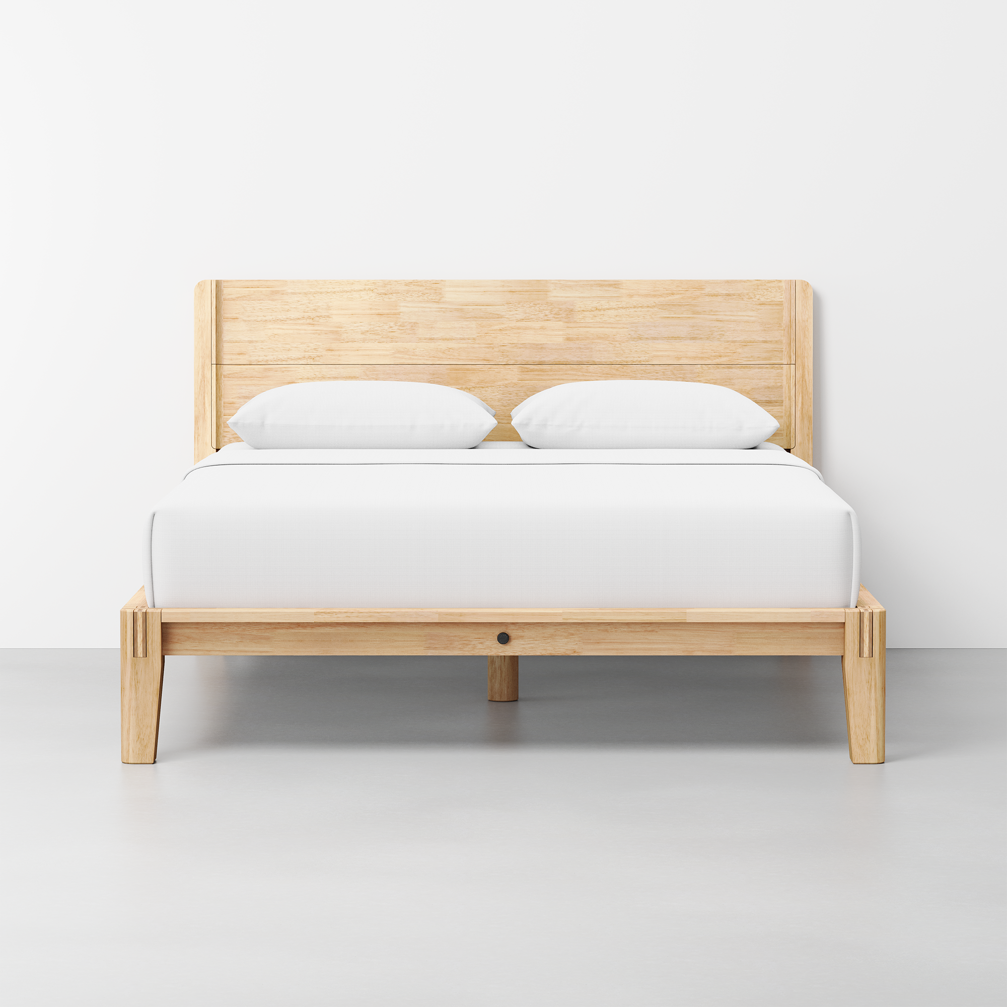 Thuma Classic Bed with Solid Wood Headboard