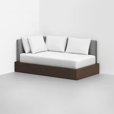 Heathered Grey / Espresso