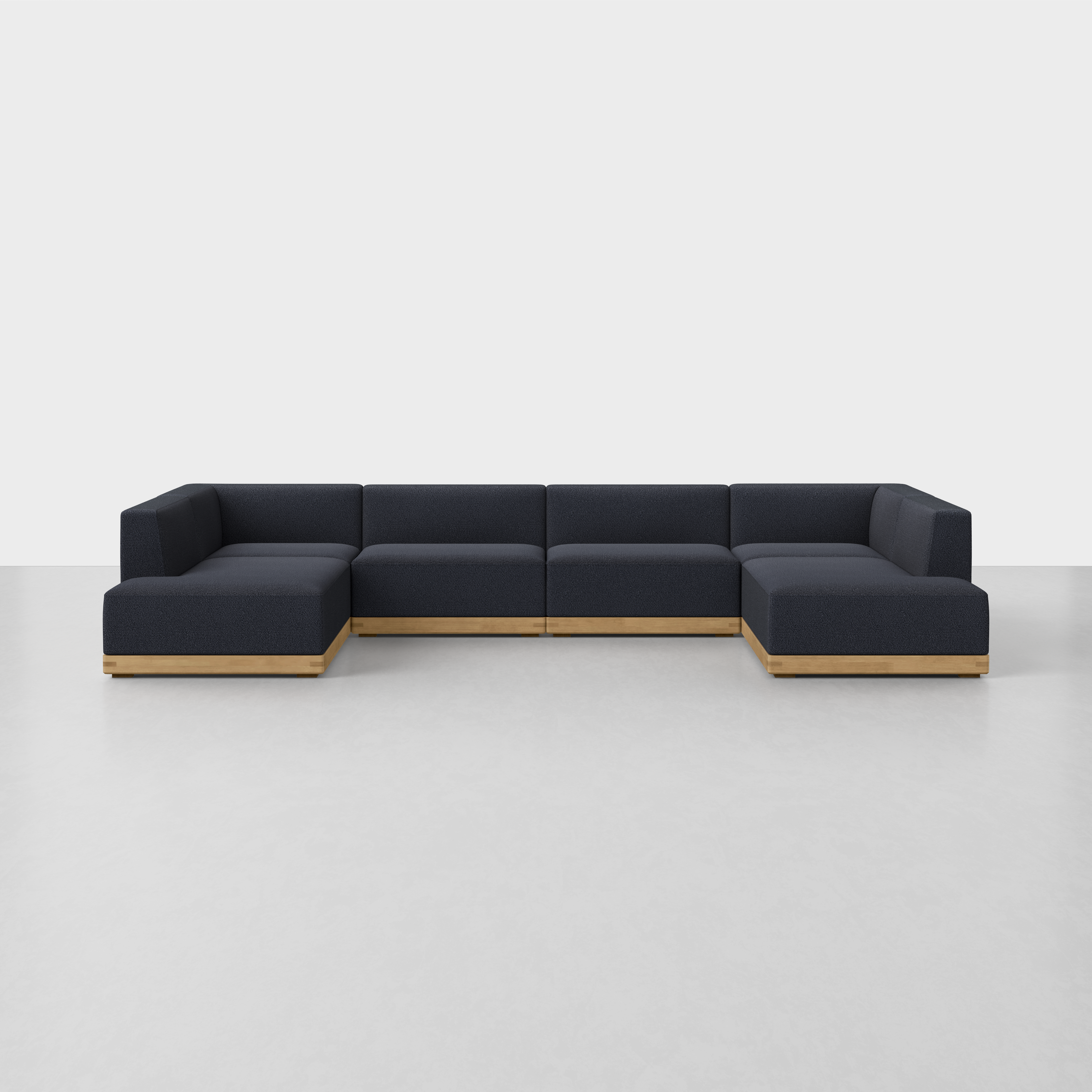Dark Navy / Oak