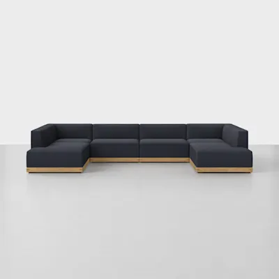 Dark Navy / Oak