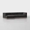 Essential Chaise Sectional - Left Arm Chaise / Carbon / Grey - 2