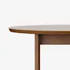 Pillar Coffee Table - Round / Walnut - 5