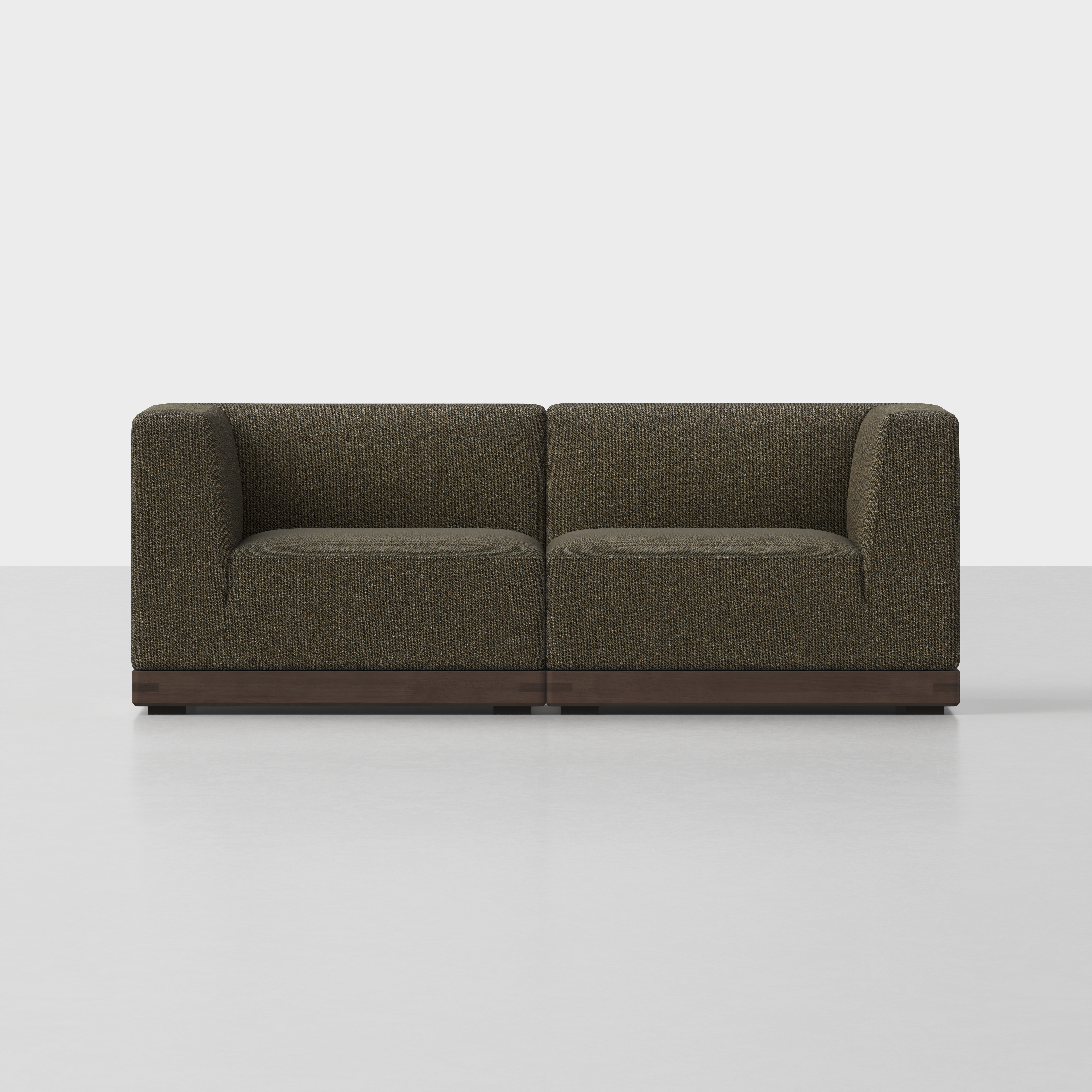 Dark Olive / Espresso / 2 Seat