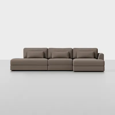 Mocha / Right Arm Chaise