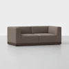 Essential Modular Sofa - 2 Seat / Mocha / Espresso - 1