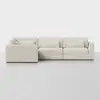 Signature Corner Sectional - Ivory - 1