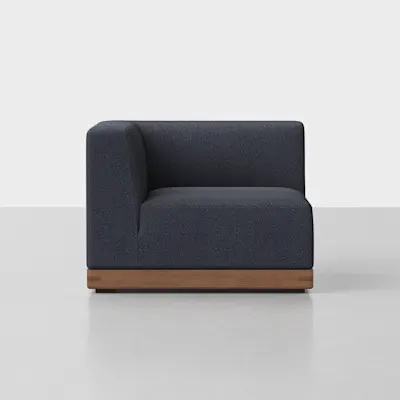 Dark Navy / Walnut / Corner