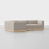 Essential L Sectional - Natural / Natural - 1