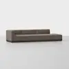 Essential Island Sofa - 3 Piece Right Arm Island / Mocha / Espresso - 2