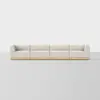 Essential Modular Sofa - 4 Seat / Ivory / Natural - 1