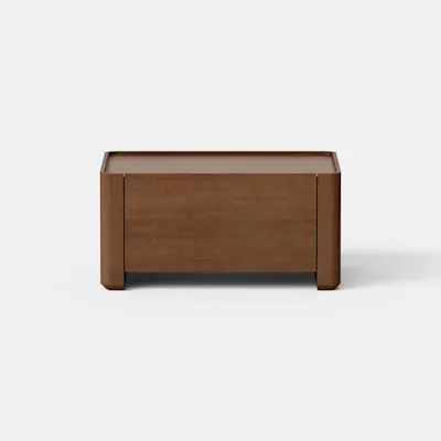 Walnut / Individual / 1 Drawer