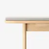 Pillar Bench (Natural / 60 in / Natural) - Front Detail