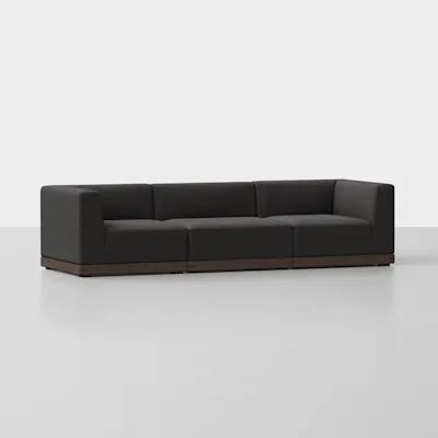 Carbon / Espresso / 3 Seat