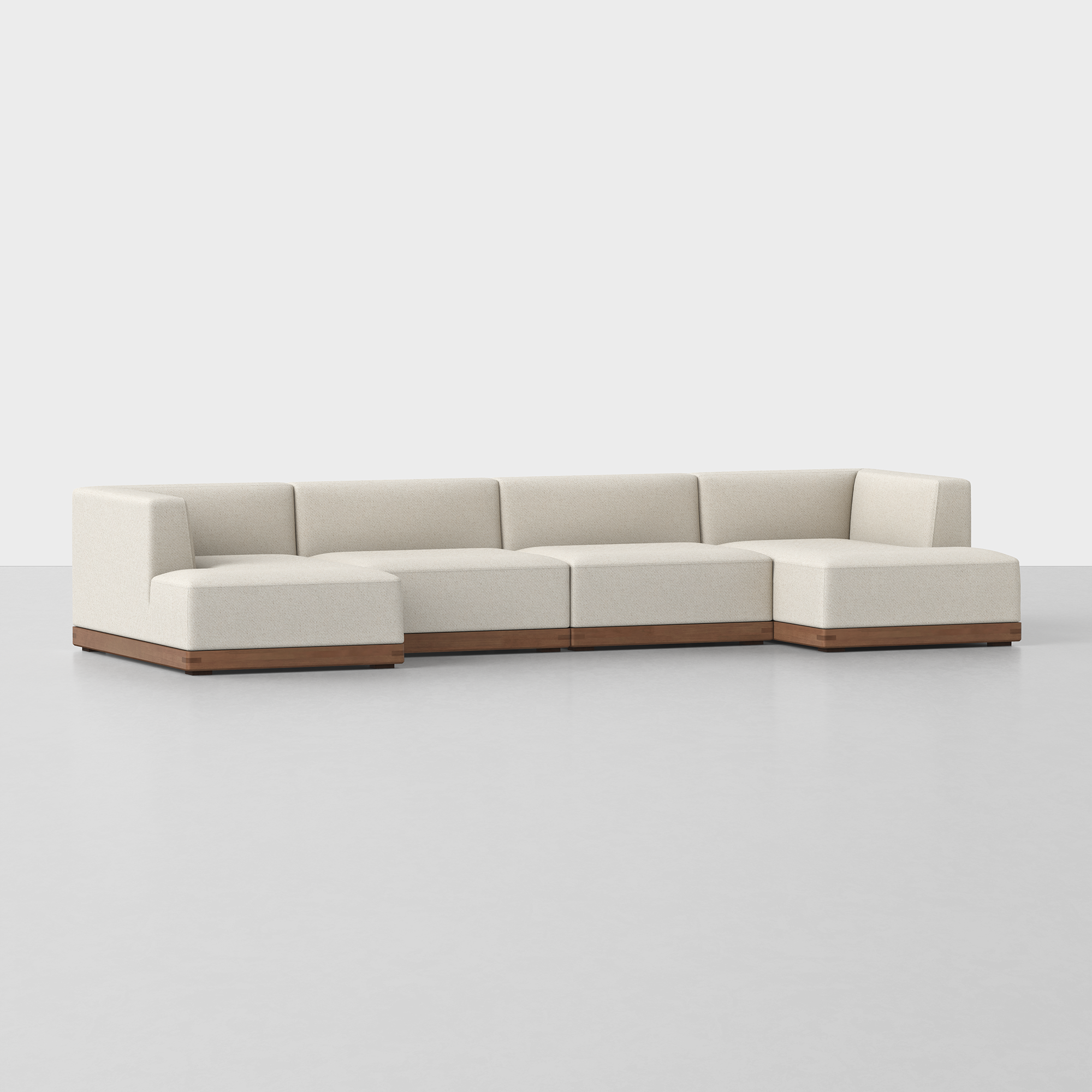 Ivory / Walnut
