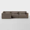 Signature L Sectional - Mocha - 1